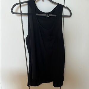 Black Sleeveless Top